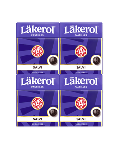 Läkerol Salvi sugar-free, 4-pack