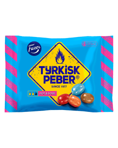 Fazer Tyrkish Peber Hot & Sour, 400 g