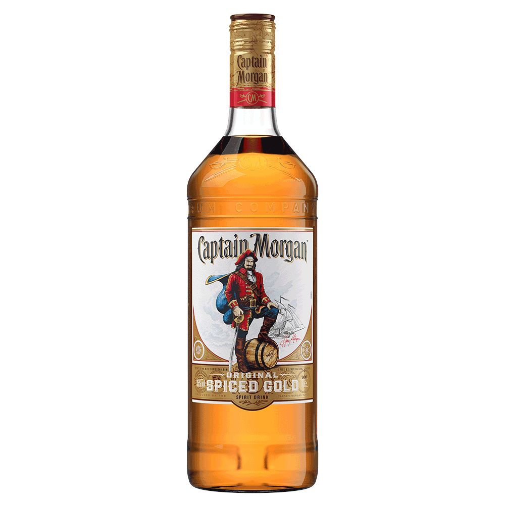 Captain Morgan Original Spiced Gold, 3 x 100 cl