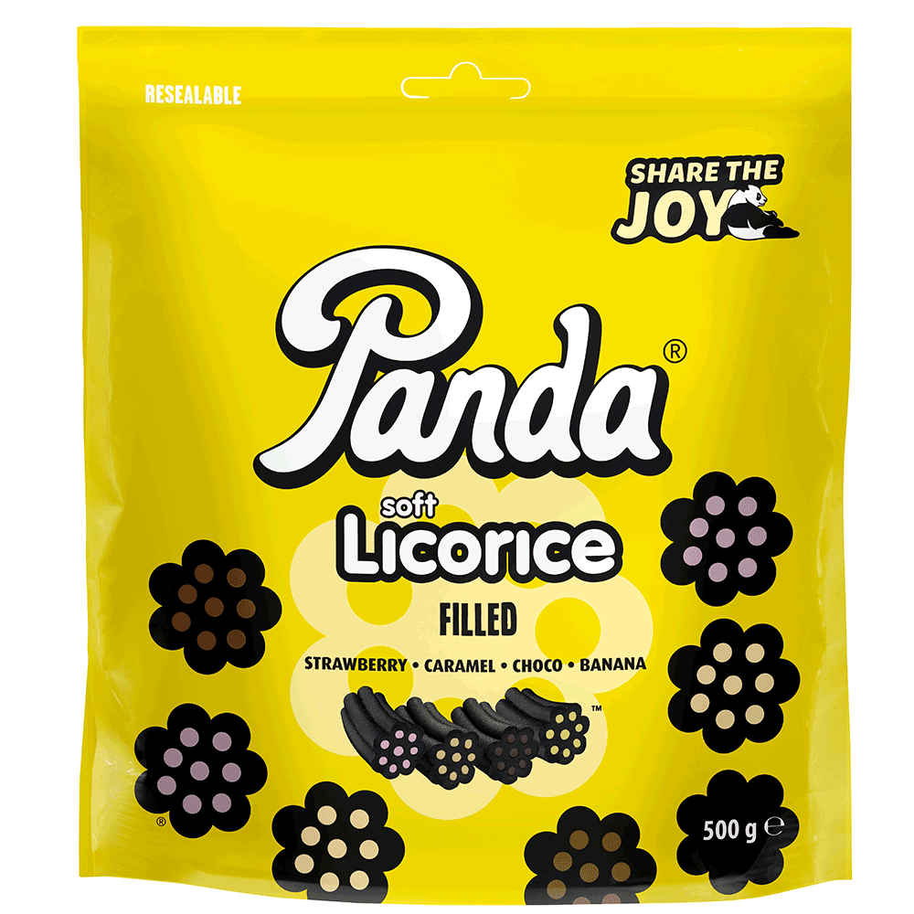 Panda Soft & Fresh Licorice Filled