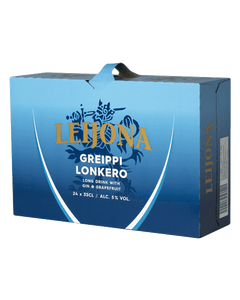 Leijona Long Gin & Grapefruit 24-pack