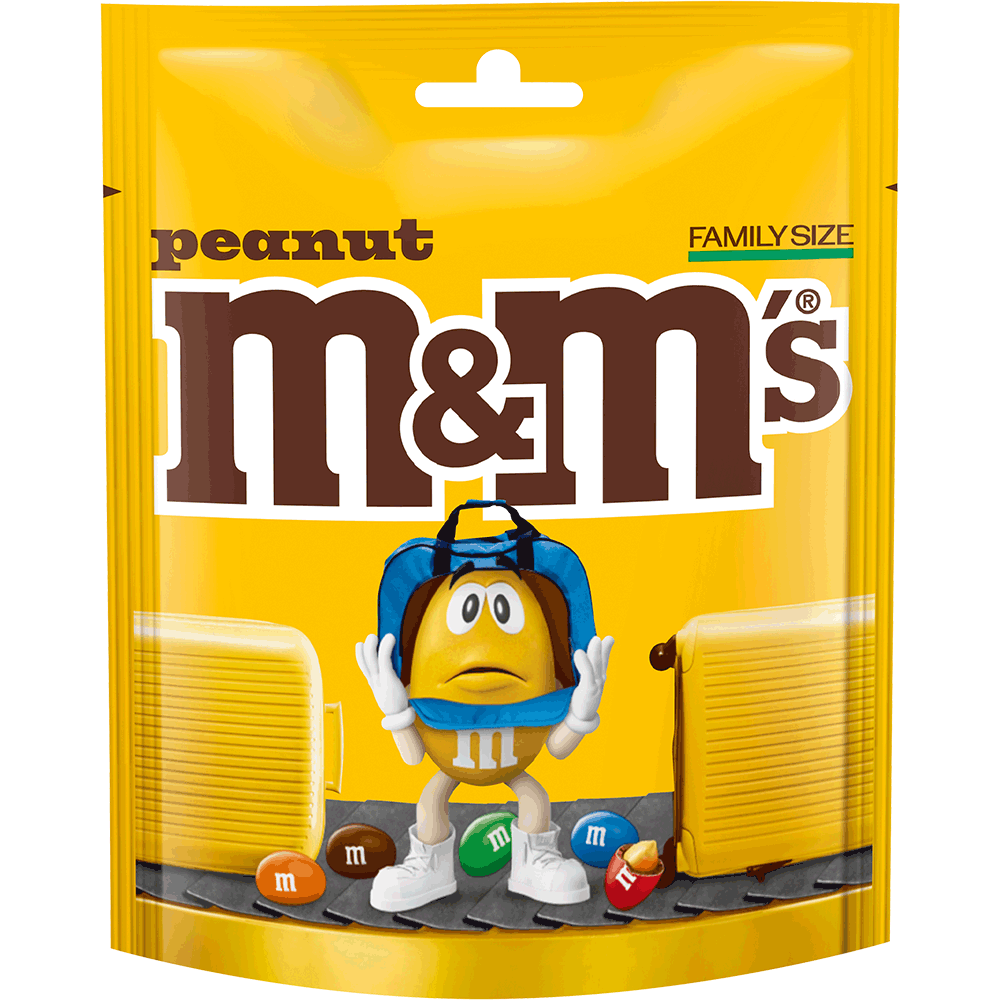 M&M's Peanuts Pouch 330g