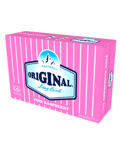 Hartwall Original Long Drink Raspberry, 24-pack
