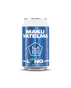 Maku Blue Raspberry Gin Long Drink 4,5 %, 24-pack