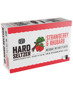 Olvi Hard Seltzer Strawberry-Rhubarb 4,5% 24-pack