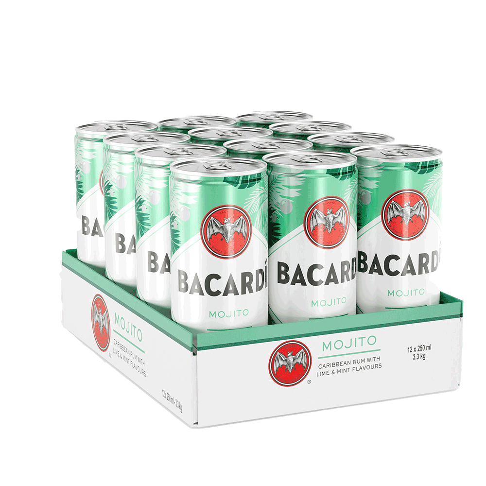 Bacardi Mojito 12-pack 5 %