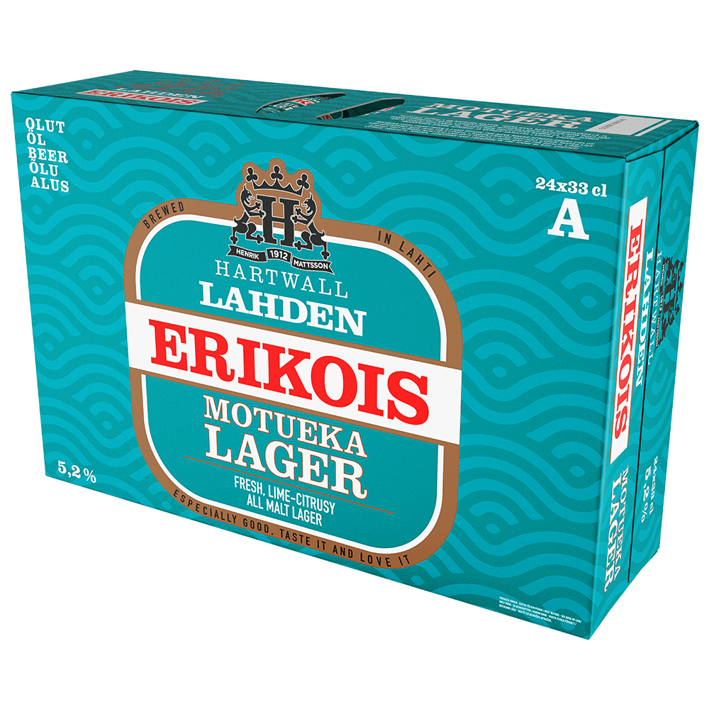 Lahden Erikois Motueka Lager, 24-pack