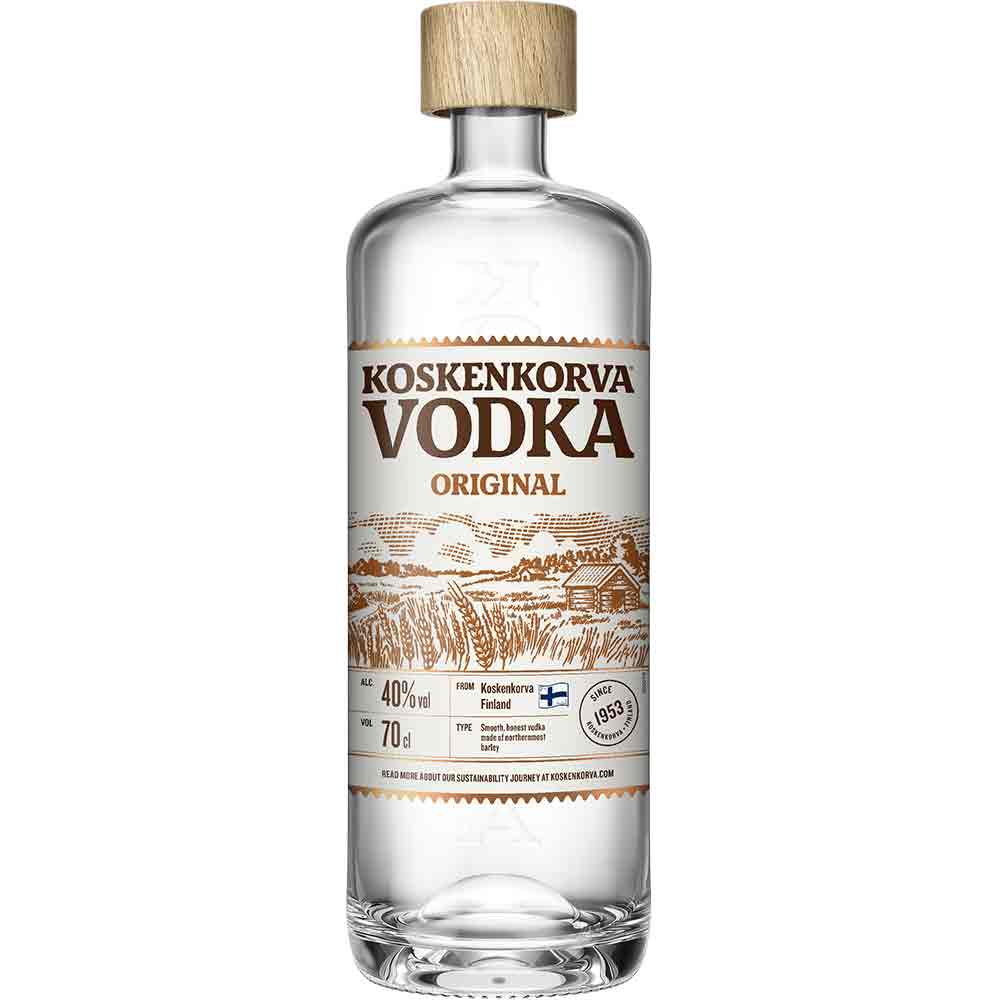 Koskenkorva Vodka 40%, 3 x 70 cl