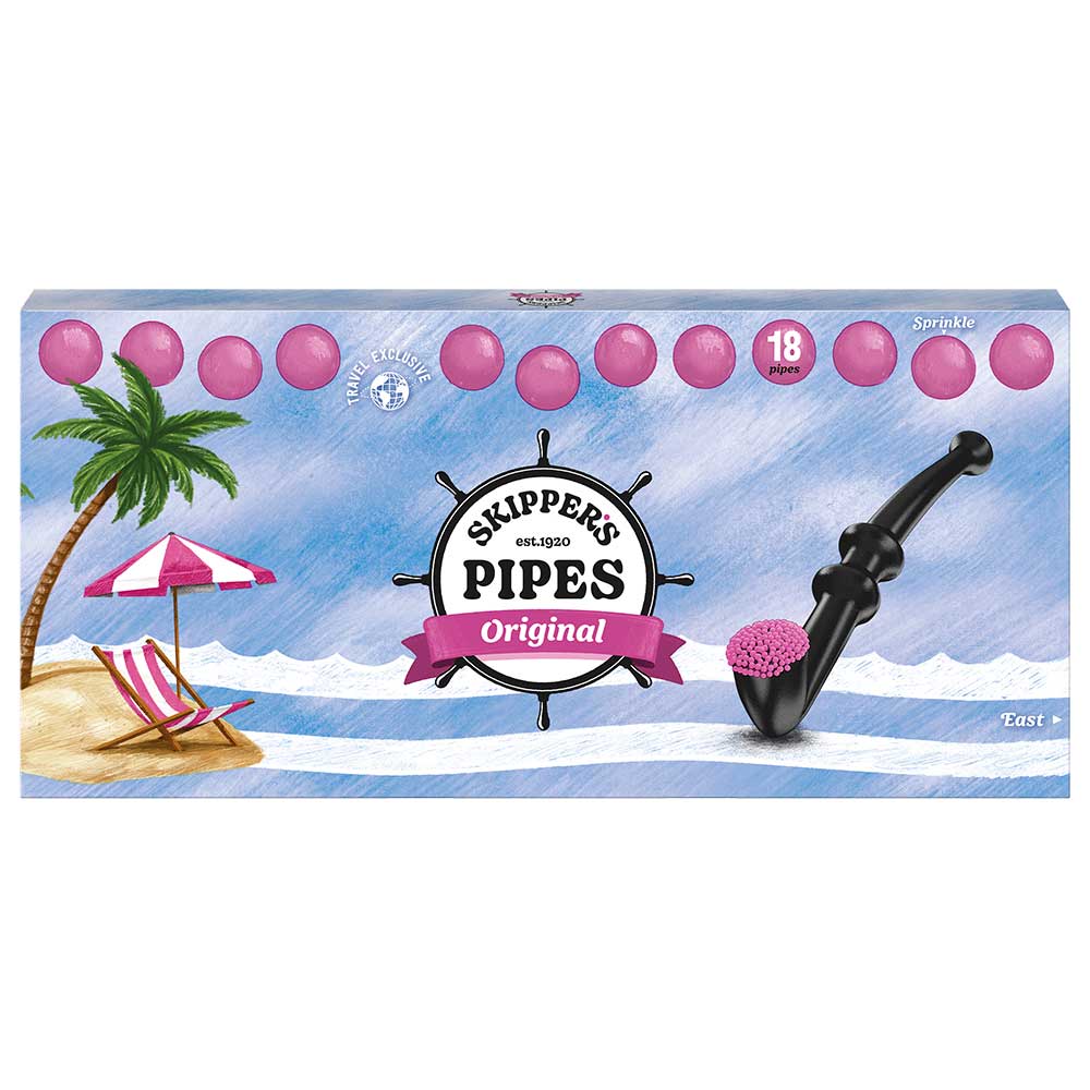 Skipper's Pipes Lakritspipor 306 g