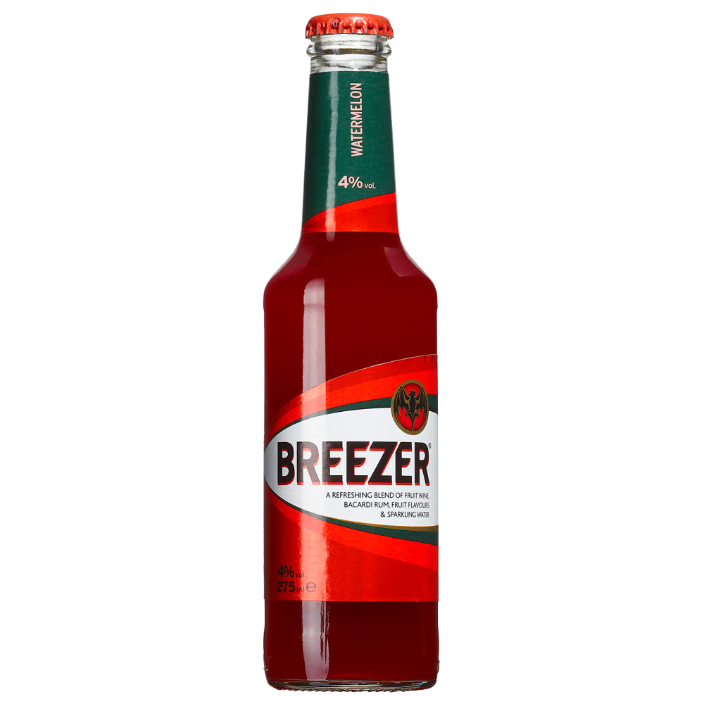 Bacardi Breezer Watermelon, 24-pack