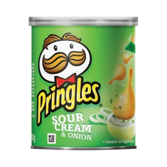 Pringles Small Can Sour Cream & Onion 12 x 40 g
