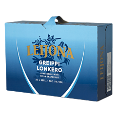 Leijona Long Gin & Grapefruit 24-pack