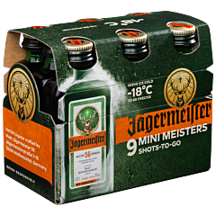 Jägermeister Orange 35 %, 9 x 2 cl