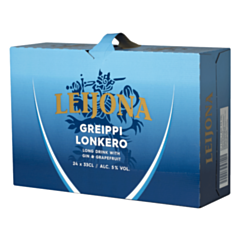 Leijona Long Gin & Grapefruit 24-pack