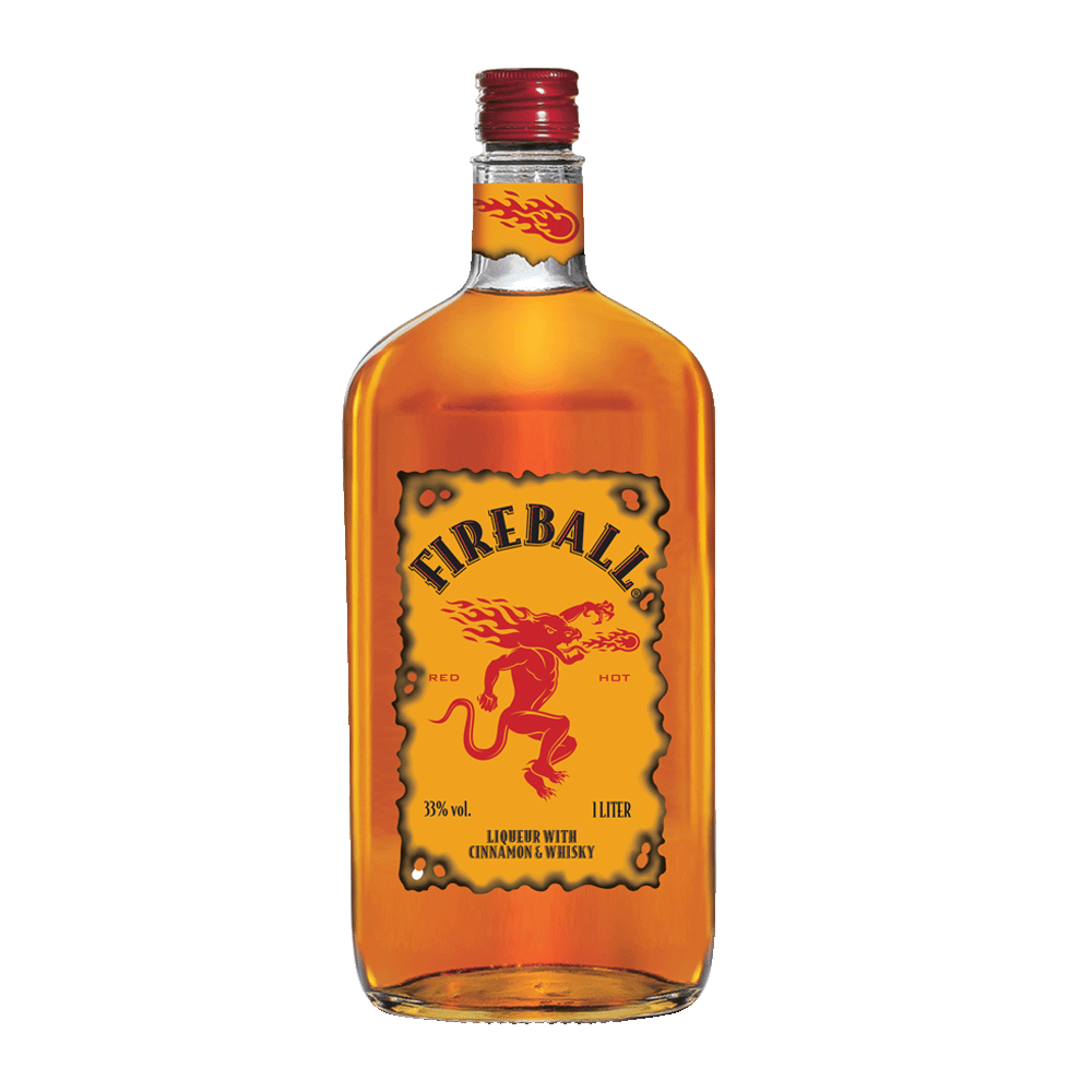 Fireball Cinnamon Whisky 33 %,