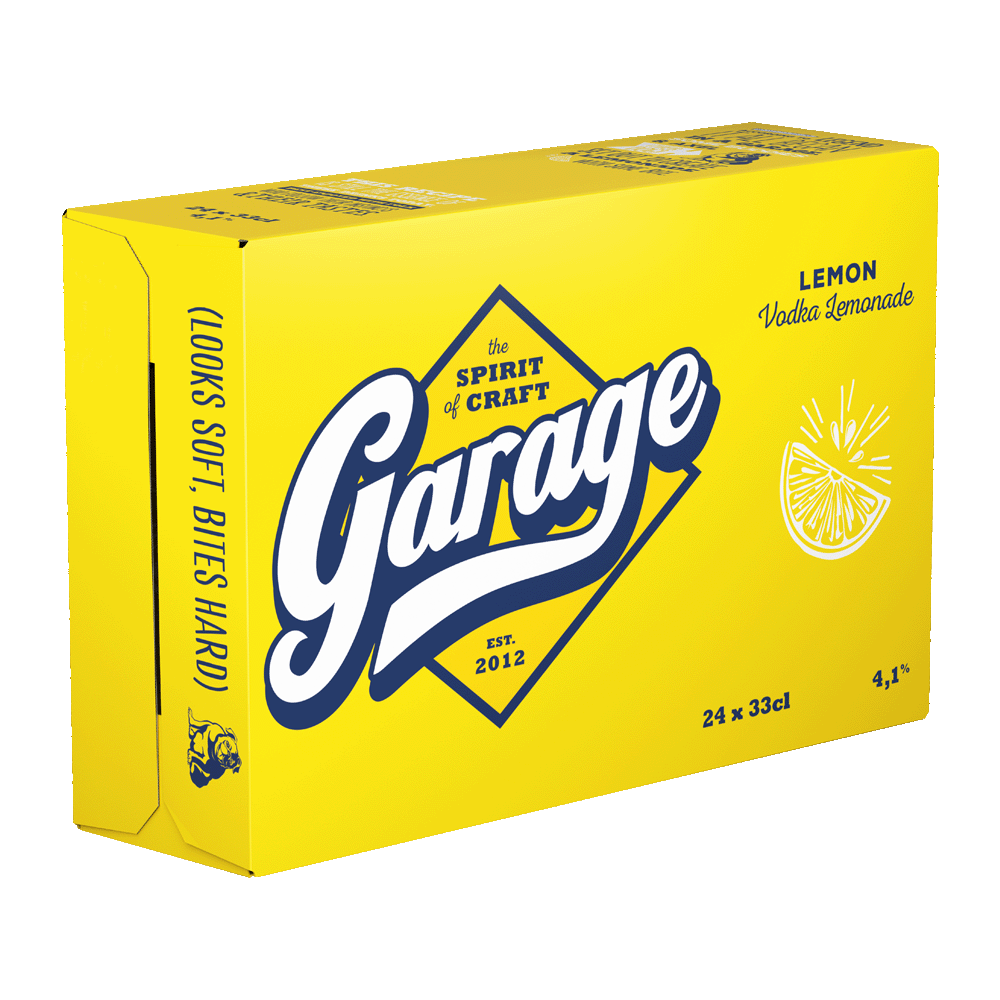 Garage Vodka Lemonade 4,1 % 24 x 33 cl