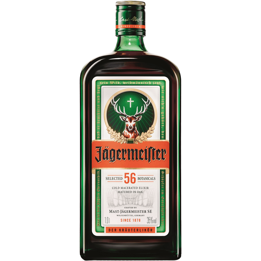 Jägermeister 35 %, 3 x 100 cl