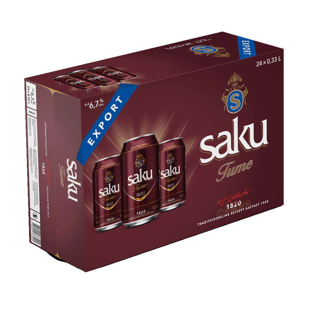 Saku Tume 24-pack 6,7 %