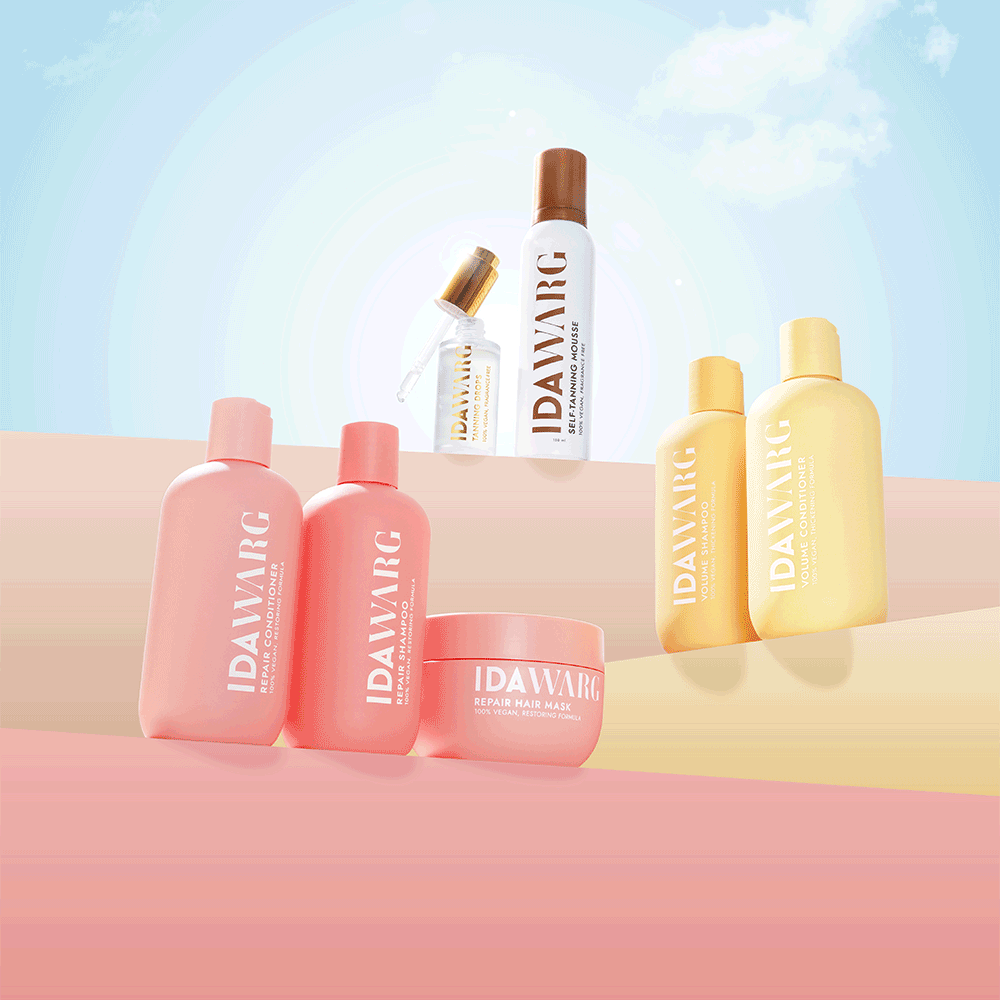 Valitud IDA WARG juuksehooldus- ja isepruunistavad tooted