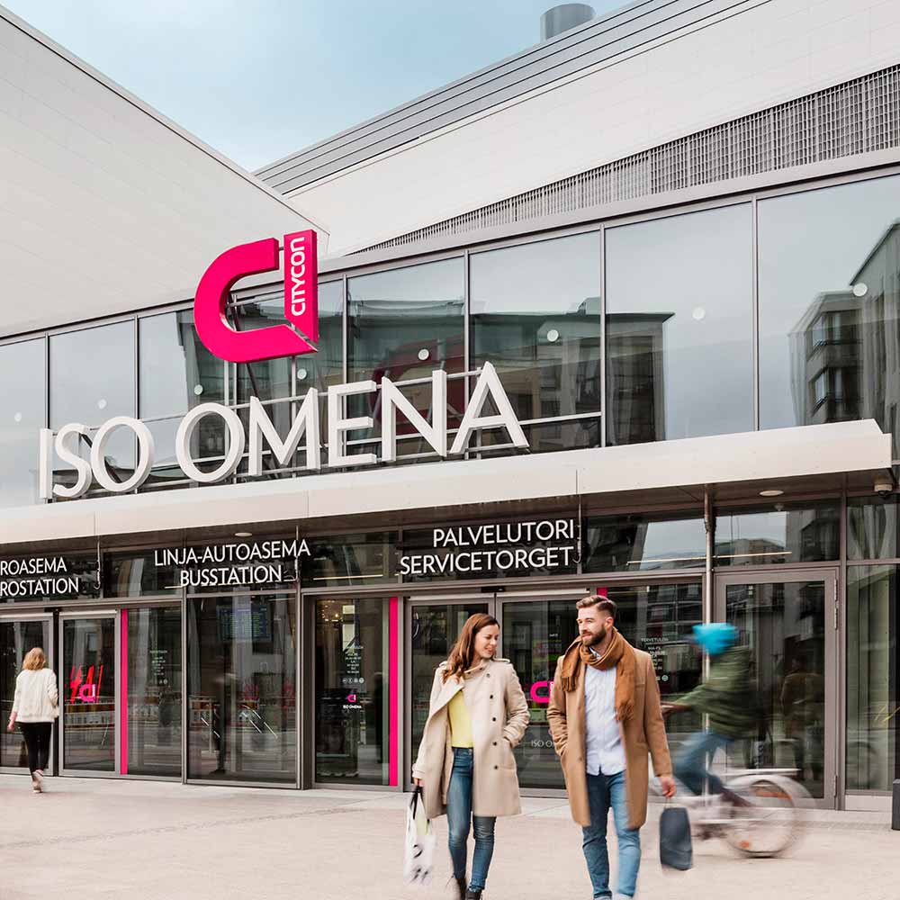Iso Omena kaubanduskeskus Iso Omena kaubanduskeskus