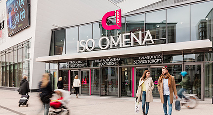 Iso Omena kaubanduskeskus Iso Omena kaubanduskeskus