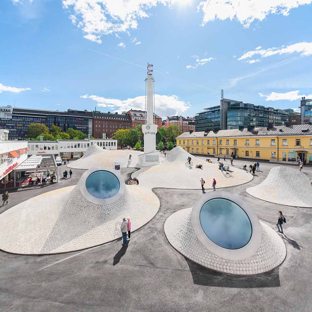 Amos Rex- kõige populaarsem muuseum Helsingis, Pilt: Jussi Hellsten